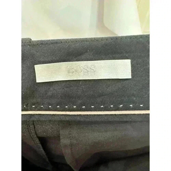 Hugo Boss, dress pants, Dark Gray, 14 - Picture 4 of 4